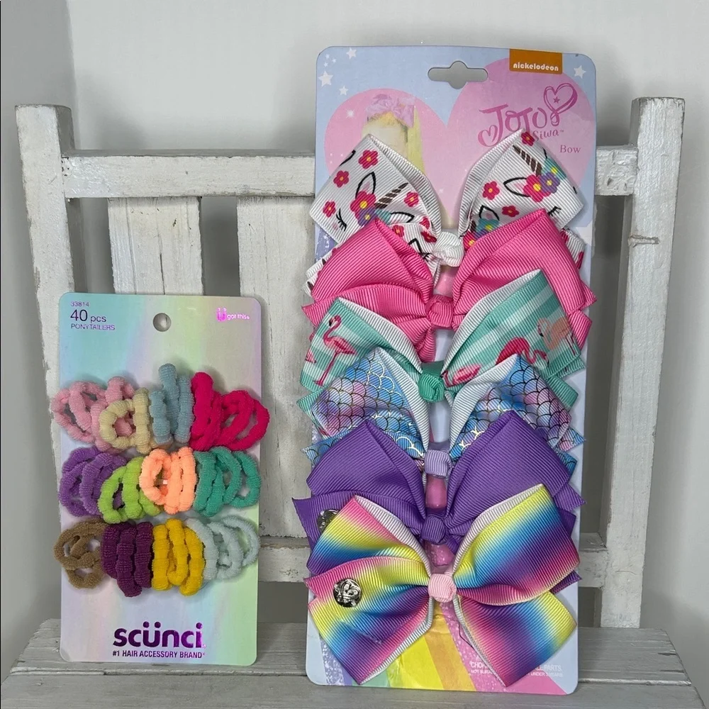 JoJo Siwa Rainbow Hair Bow Collection